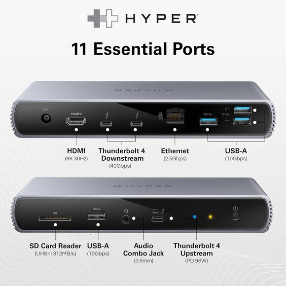 Hype Silver USB Hub - Picture 5 of 7